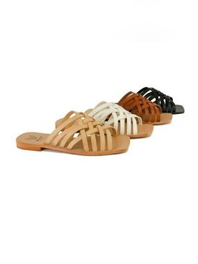 BEAST FASHION LANA 03 STRAPPY SANDALS